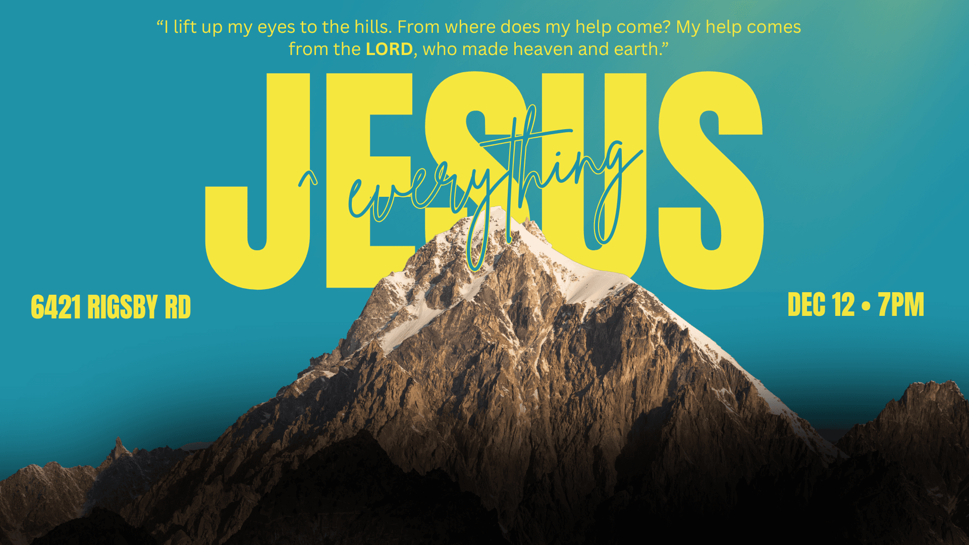 Jesus Over Everything